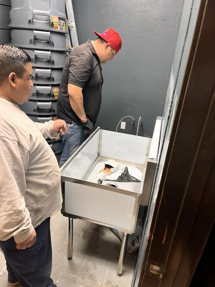 Commercial plumbing and sink installation in Wellfleet